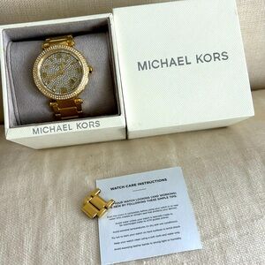 Michael Kors rhinestone watch. New.
